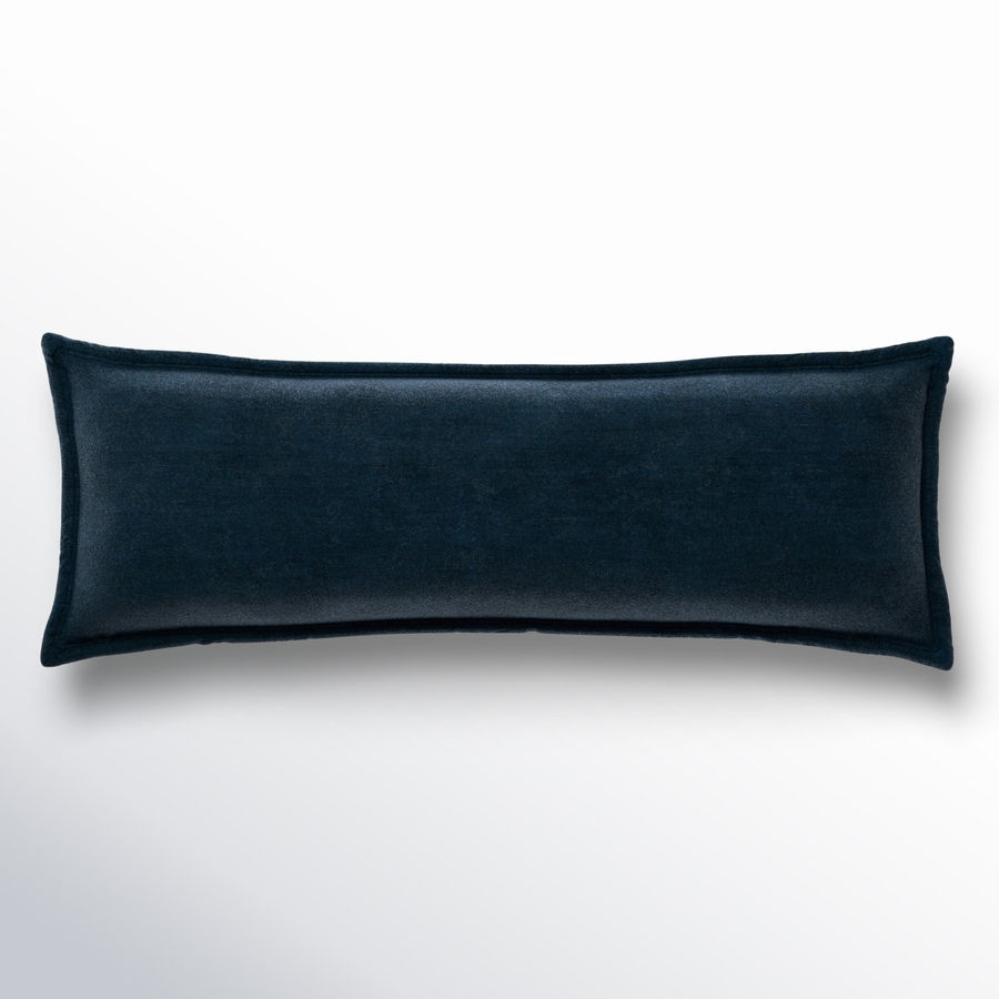 Joss & Main Stella Solid Faux Silk Velvet Romantic Western 14x42 inch Long Lumbar Pillow & Reviews | Wayfair added by sallie tyler