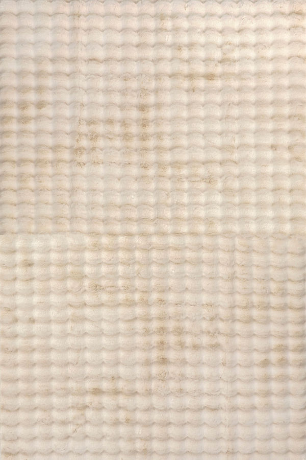 Ivana Checkered Plush Cloud Washable Rug | Beige added by Isabella Brown