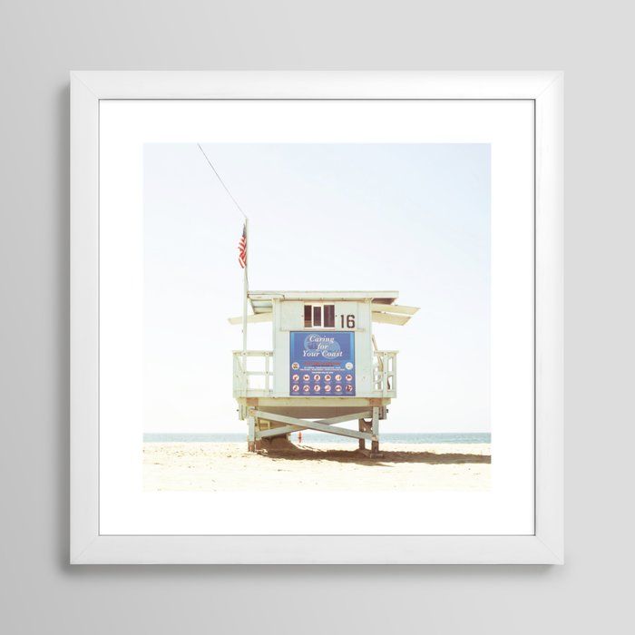 Cali Coast Framed Art Print by Bree Madden  added by KBL Properties