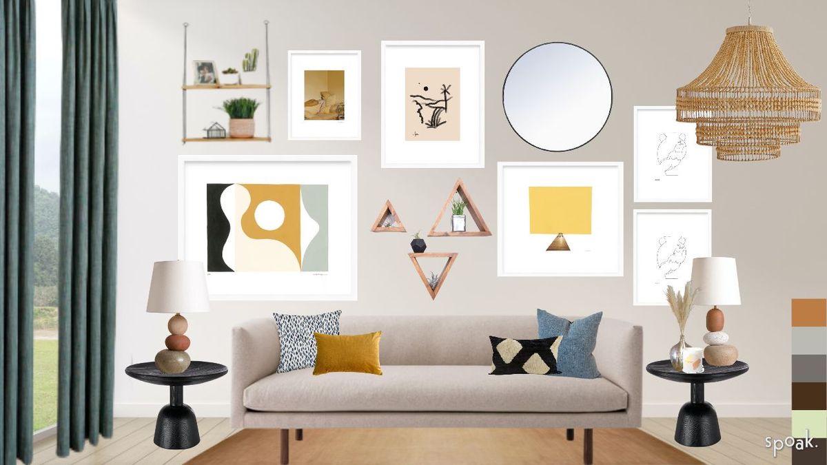 Yellow Bedroom Ideas designed by Brittany Green