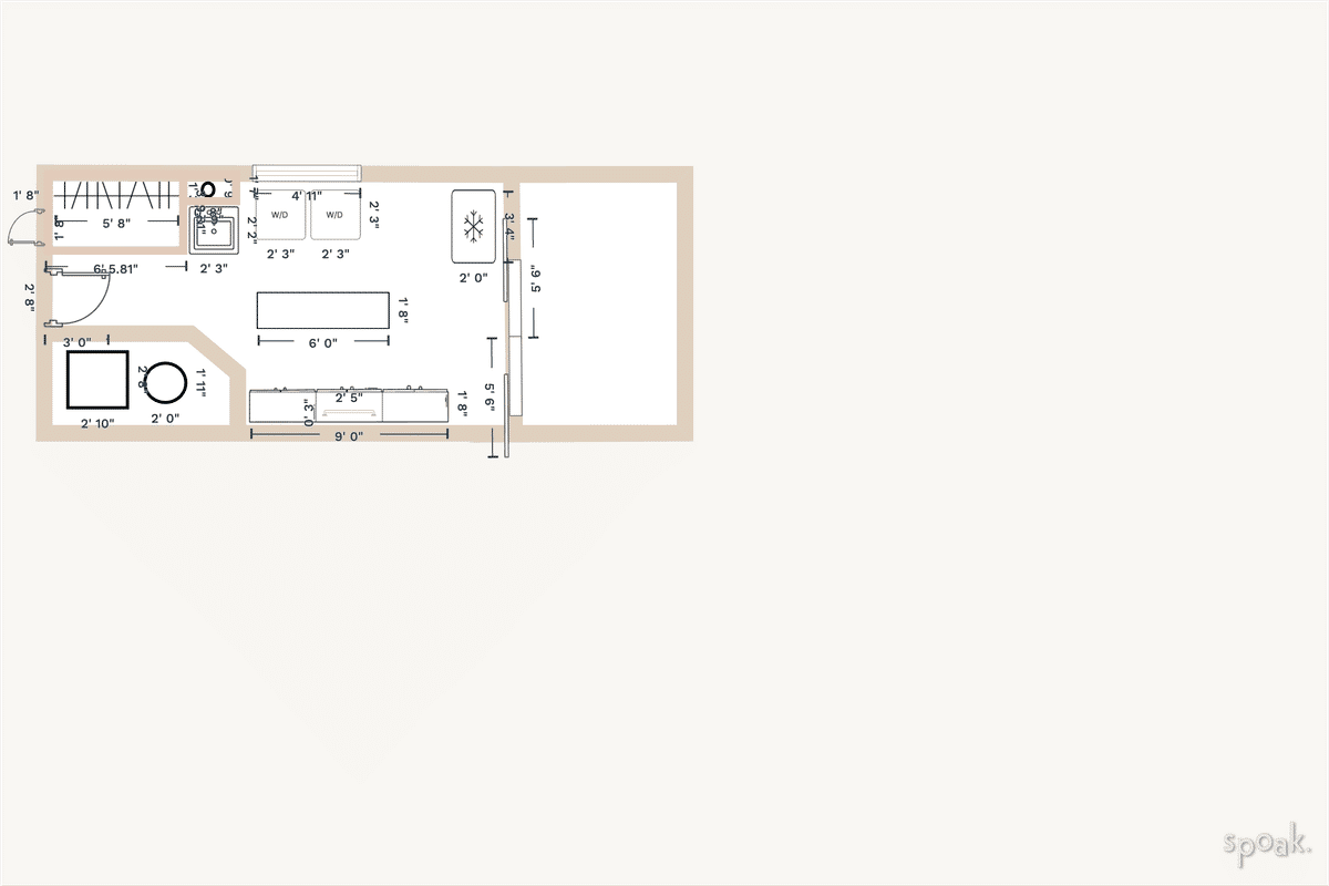 Laundry Room Plan designed by Kelly F