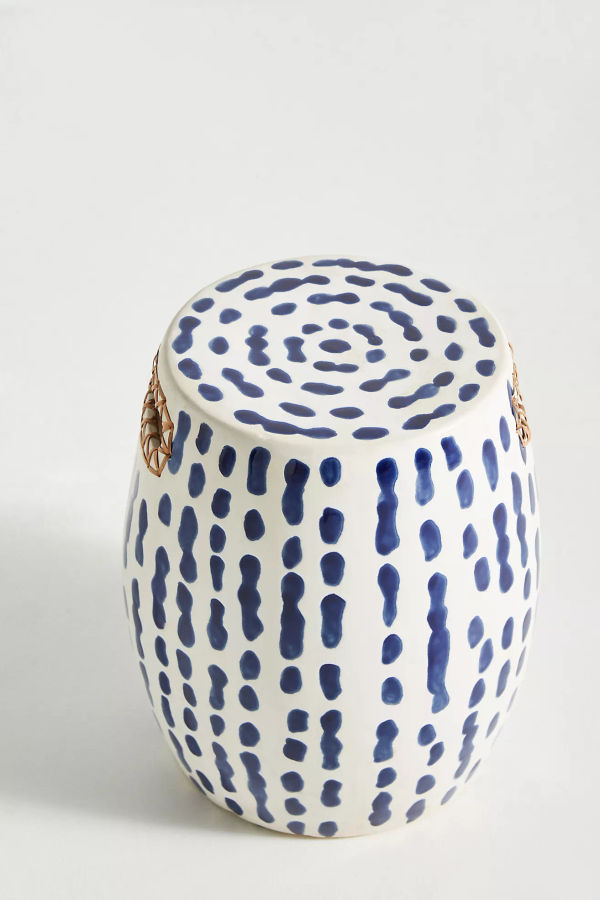 Striped Ceramic Side Table added by Alice Zhang