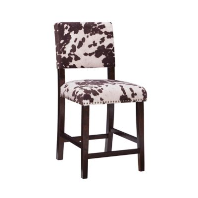 Linon Wes Cow Print Counter Stool | Ashley added by Spoak Member