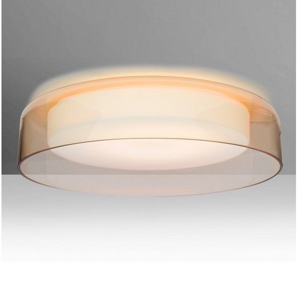Tango LED Flushmount by Besa Lighting at Lumens.com added by Amanda Lira-Karabatsos