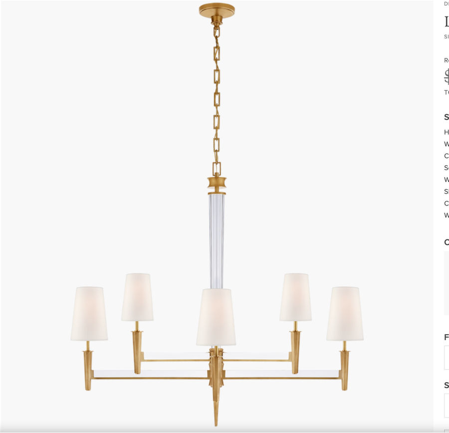 Lyra Two Tier Chandelier added by Alethia Vitale