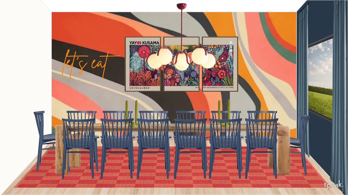 Dining Room Ideas designed by Nisha Carlin