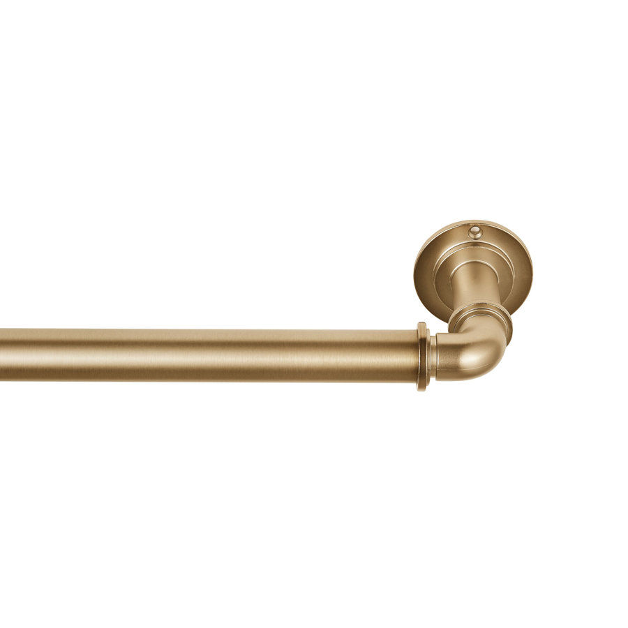 Round Edge Curtain Rod | Wayfair added by sallie tyler