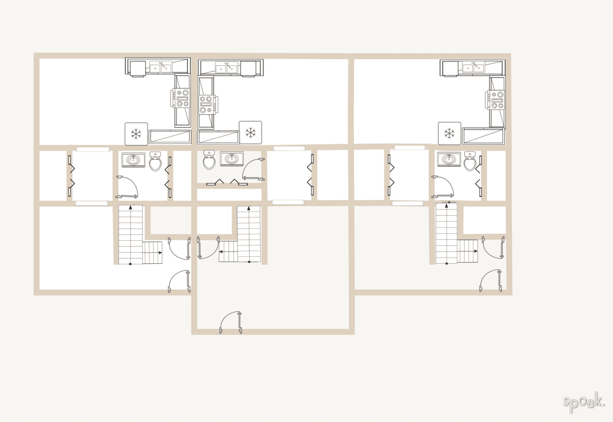 Picture of Multi story apartment layouts and floor plan ideas.