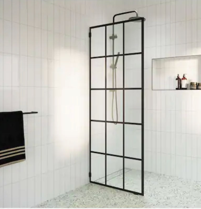 shower door added by Morgan Millikin