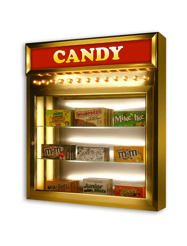 Home Theater Candy Case with Backlit Headliner added by Leslie Burns