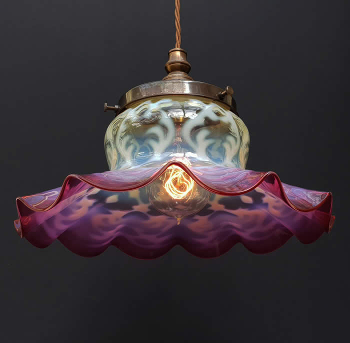 Cranberry Vaseline Pendant added by Melanie Fenning