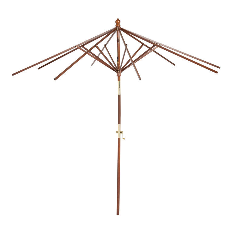 Wood Crank Lift Tilting 9 Ft Patio Umbrella Frame and Pole added by Erica Ramon