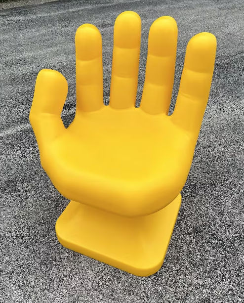 Yellow Hand Chair added by Laura Dinan