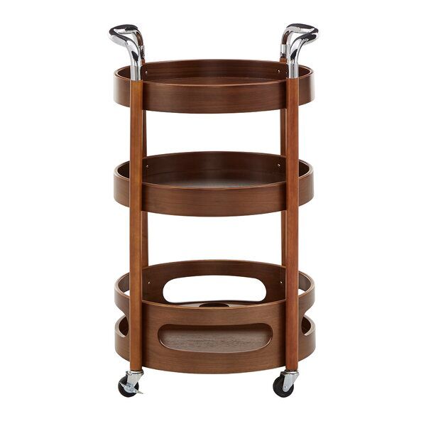 Khemisset Wood Bar Cart added by Morgan Hatch