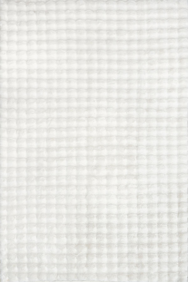 Ivana Checkered Plush Cloud Washable Rug | Off White added by Krista H.