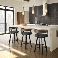 Corrigan Studio® Drees Swivel Bar Stool | Wayfair added by Spoak Member