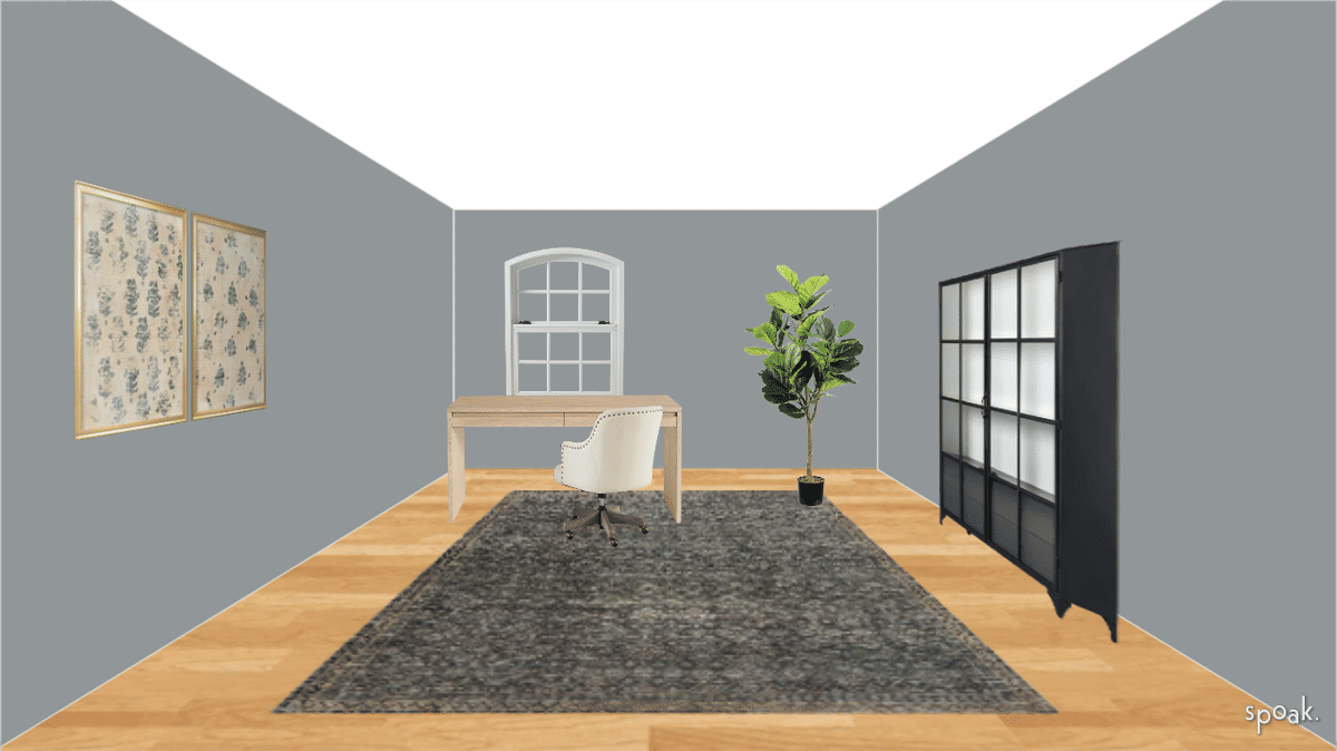 Minimalist Craft Room Inspo designed by Liz Levin