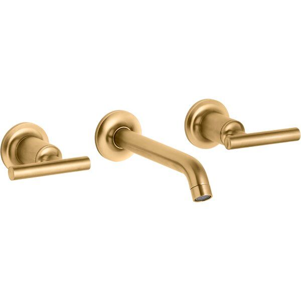 Purist Widespread Wall-Mount Bathroom Sink Faucet Trim with 6-1/4-In Spout and Lever Handles, added by Madison Subry