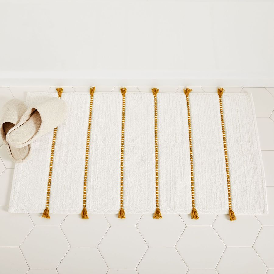 Tassel Stripe Bath Mat added by Samantha Rodriguez
