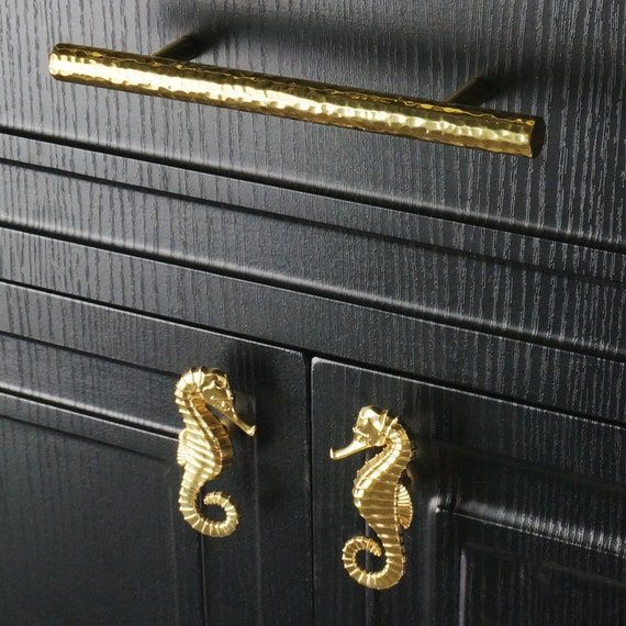 Creative Gold Brass Knobs Nordic Style Drawer Pulls  - Etsy added by Brittany Sage