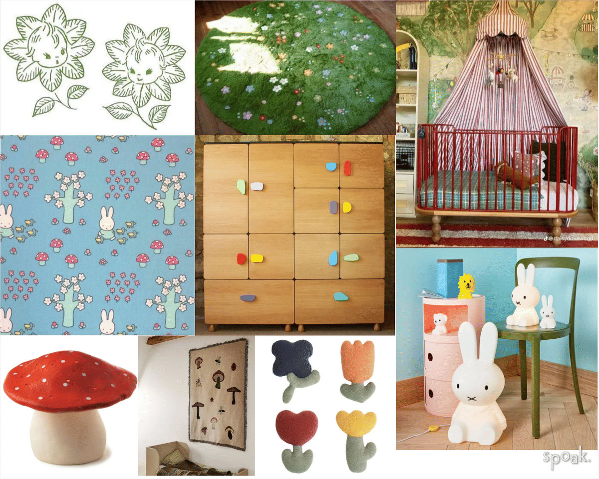 Nursery Ideas designed by Julie Dumas