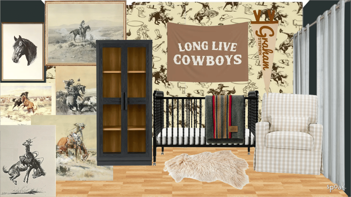 Nursery Ideas designed by Holly Larzelier