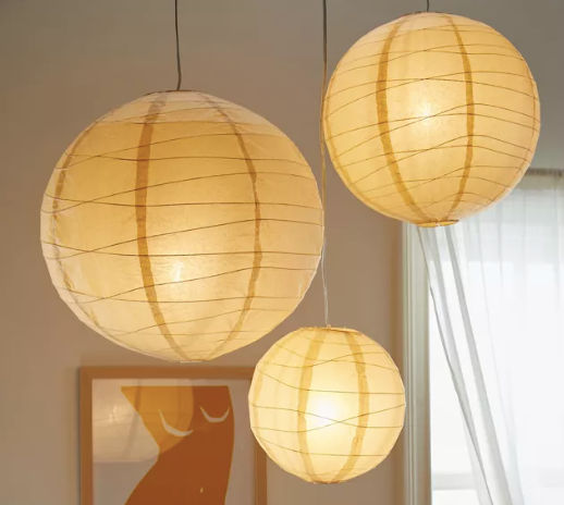 Rice Paper Orb Pendant Light added by Cayla Barry