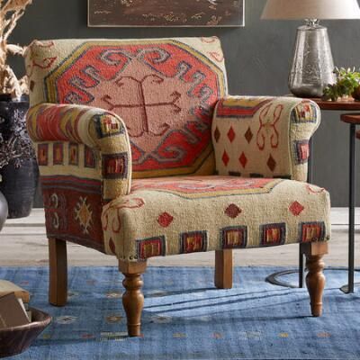 Suncatcher Kilim Chair added by Melissa Fraum