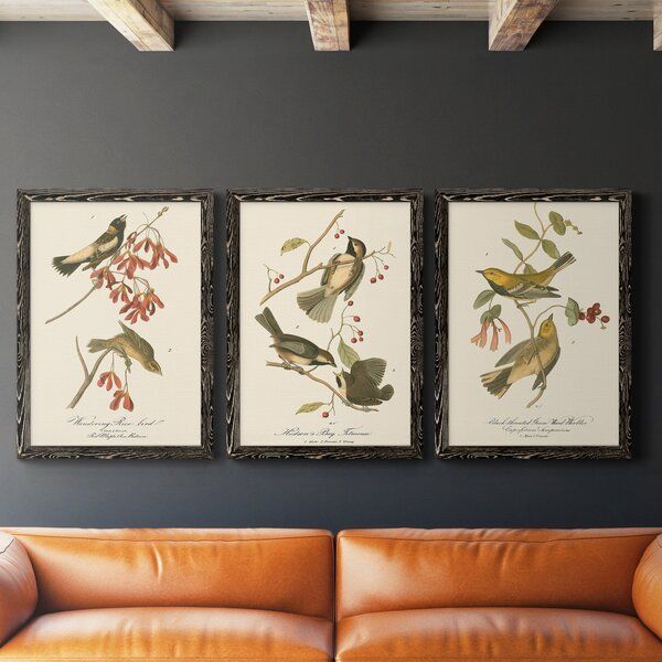 Wandering Rice Bird Picture Frame Painting Print Set on Canvas added by sallie tyler