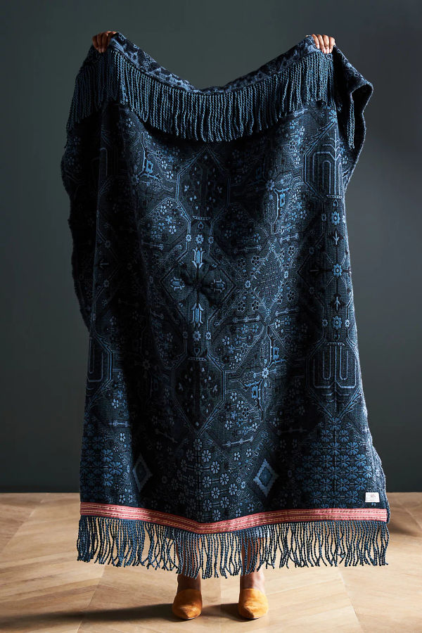 House of Hackney Jacquard Throw Blanket added by Where The Heart Is Designs