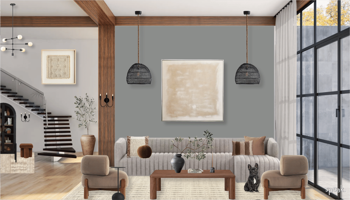 Gray Bedroom Ideas designed by Tia Johnson