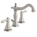 Lyndhurst 8 in. Widespread 2-Handle High-Arc Bathroom Faucet in Brushed Nickel added by Melissa Fraum