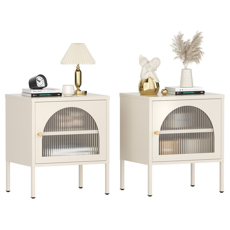 Latitude Run® Portokalle 23.6'' Tall Steel Nightstand & Reviews | Wayfair added by Stephanie Northrop