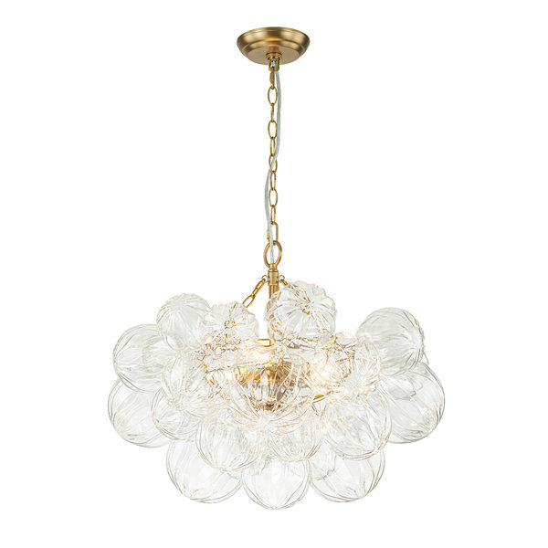 Macosh 3 - Light Textured Glass Bubble Chandelier added by Karina Bumatay