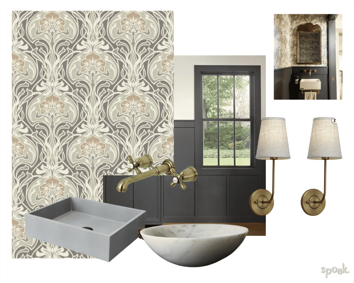 Bathroom Inspo designed by Carley Chapdelaine