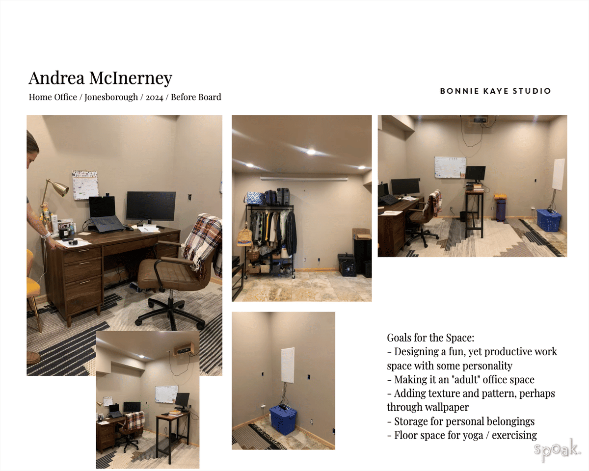 Office Inspo designed by Bonnie Whitfield