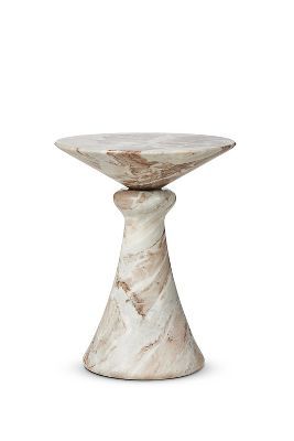 Connie Sculptural Marble End Table added by Madelynn Furlong