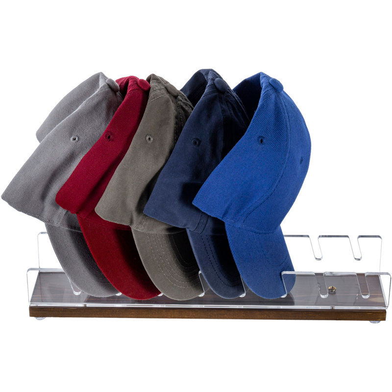 Acrylic Baseball Cap Hat Display Holder Organizer added by Lena Loo
