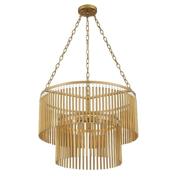 Shauna 4 Light Metal Dimmable Tiered Chandelier added by Sarah McNutt