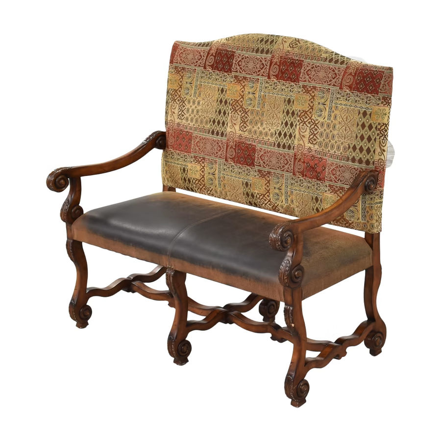 Vermont Furniture Designs Scroll Arm Bench added by Spoak Member
