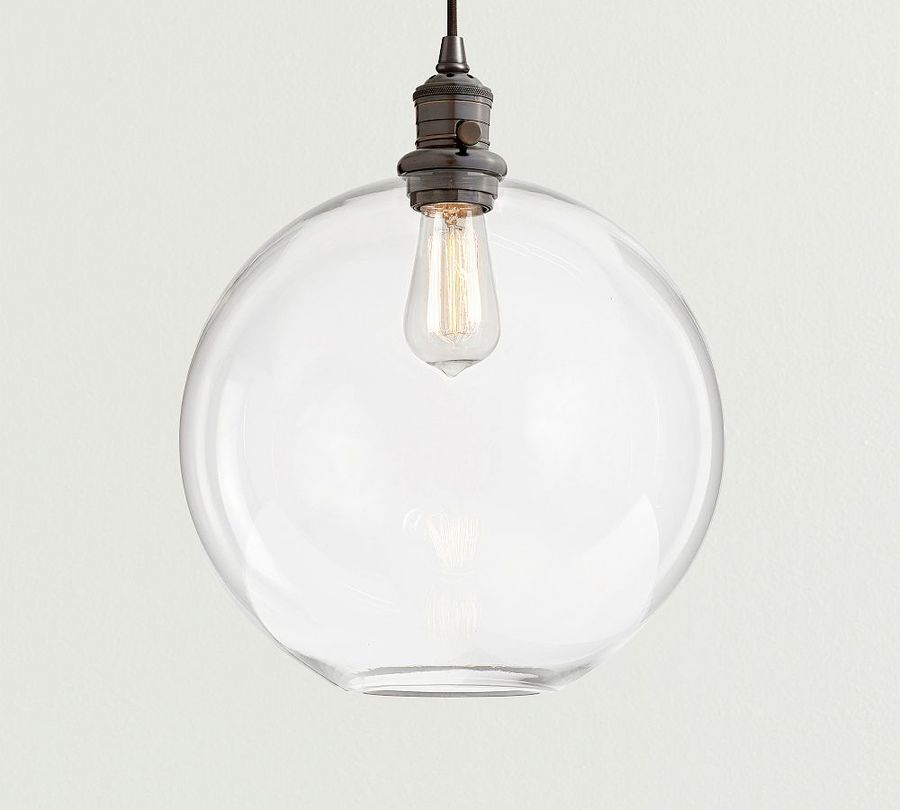 Glass Globe Cord Pendant added by Britnee Marks