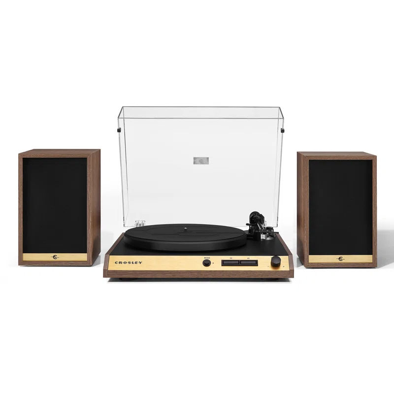Crosley Electronics 2 - Speed Turntable Decorative Record Player with Bluetooth | Wayfair added by Sarah Fenton