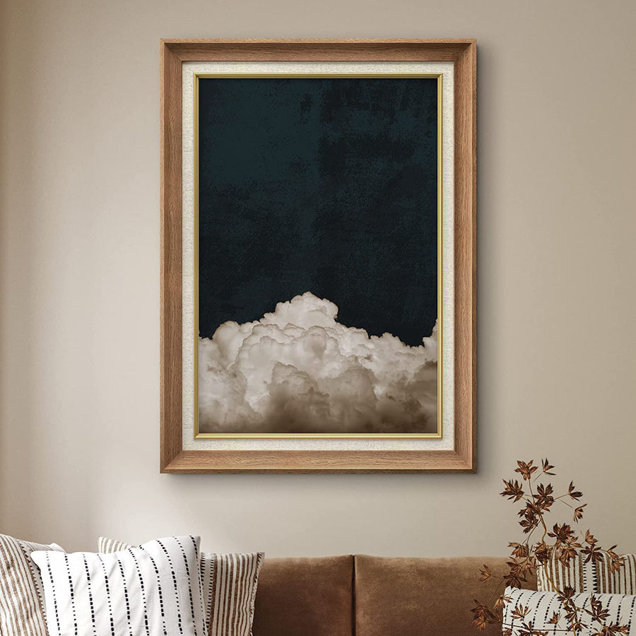 SIGNLEADER Clouds In The Sky Minimalist Rustic Decor Vintage Wall Art Frame Canvas Print Artwork Decoration & Reviews | Wayfair added by Katie Farruggia