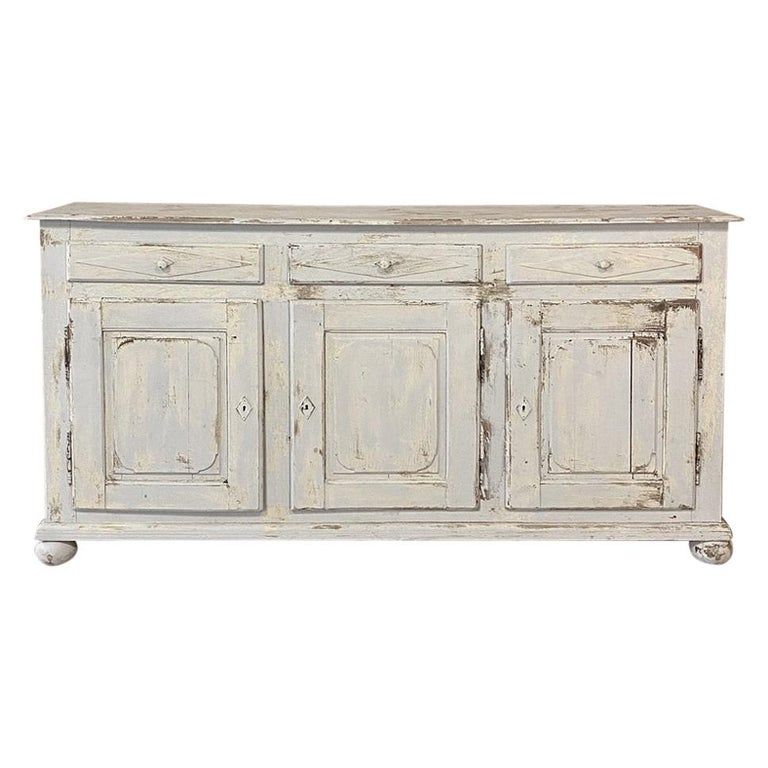 French Buffet, Directoire Period in Painted Finish added by Lauren Chunias