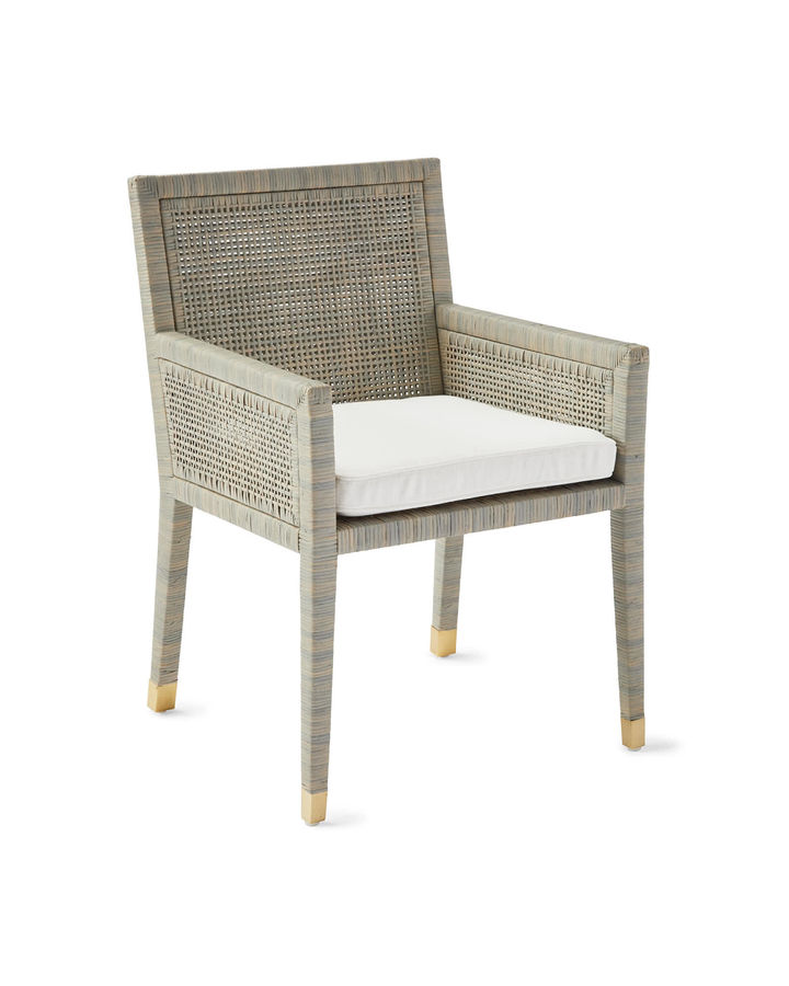Balboa Rattan Armchair - Mist added by eyeswoon interior therapy