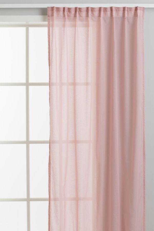2-pack Airy Multiway Curtains - Powder pink - Home All | H&M US added by Spoak Member