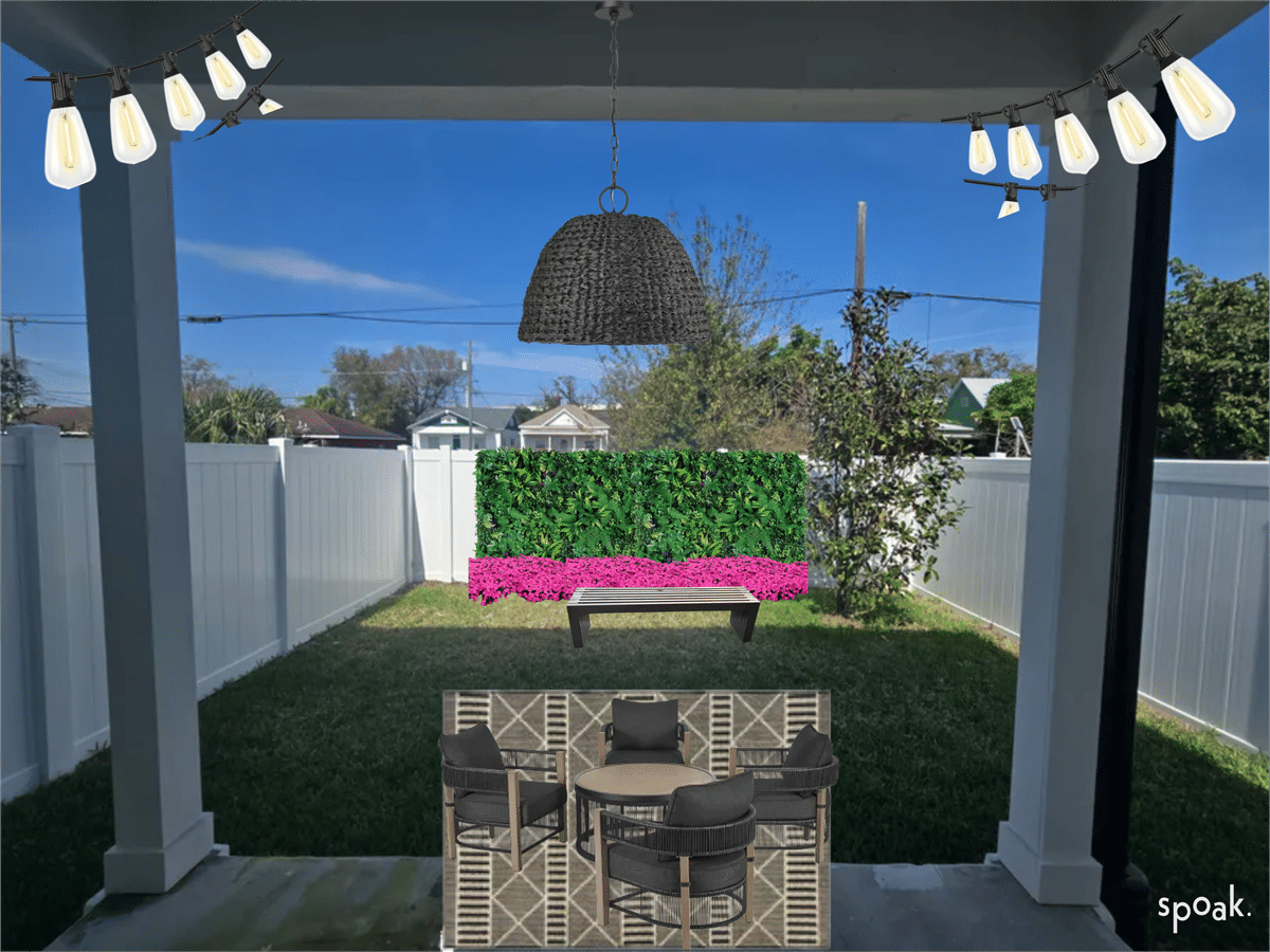 Purple Outdoor Ideas designed by Joyela Valentine