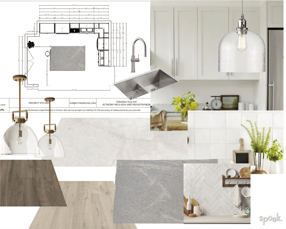 Kitchen + Living Room Ideas designed by KATHERINE ECK