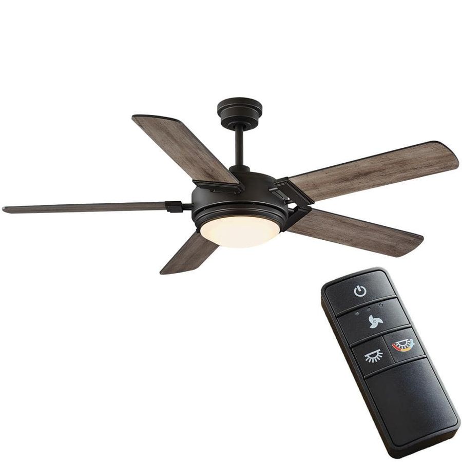 Home Decorators Collection Blakeridge 60 in. White Color Changing Integrated LED Bronze Indoor/Outdoor Ceiling Fan with Light Kit and Remote 59260 - The Home Depot added by Celeste Lindsey