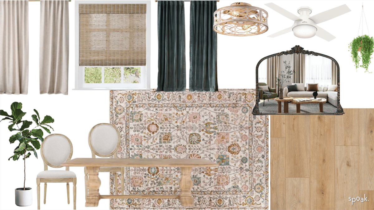 Dining Room Inspiration designed by Mariah Davis